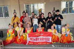 水墨美业化妆团队为参加齐鲁超赛烟台赛季文旅